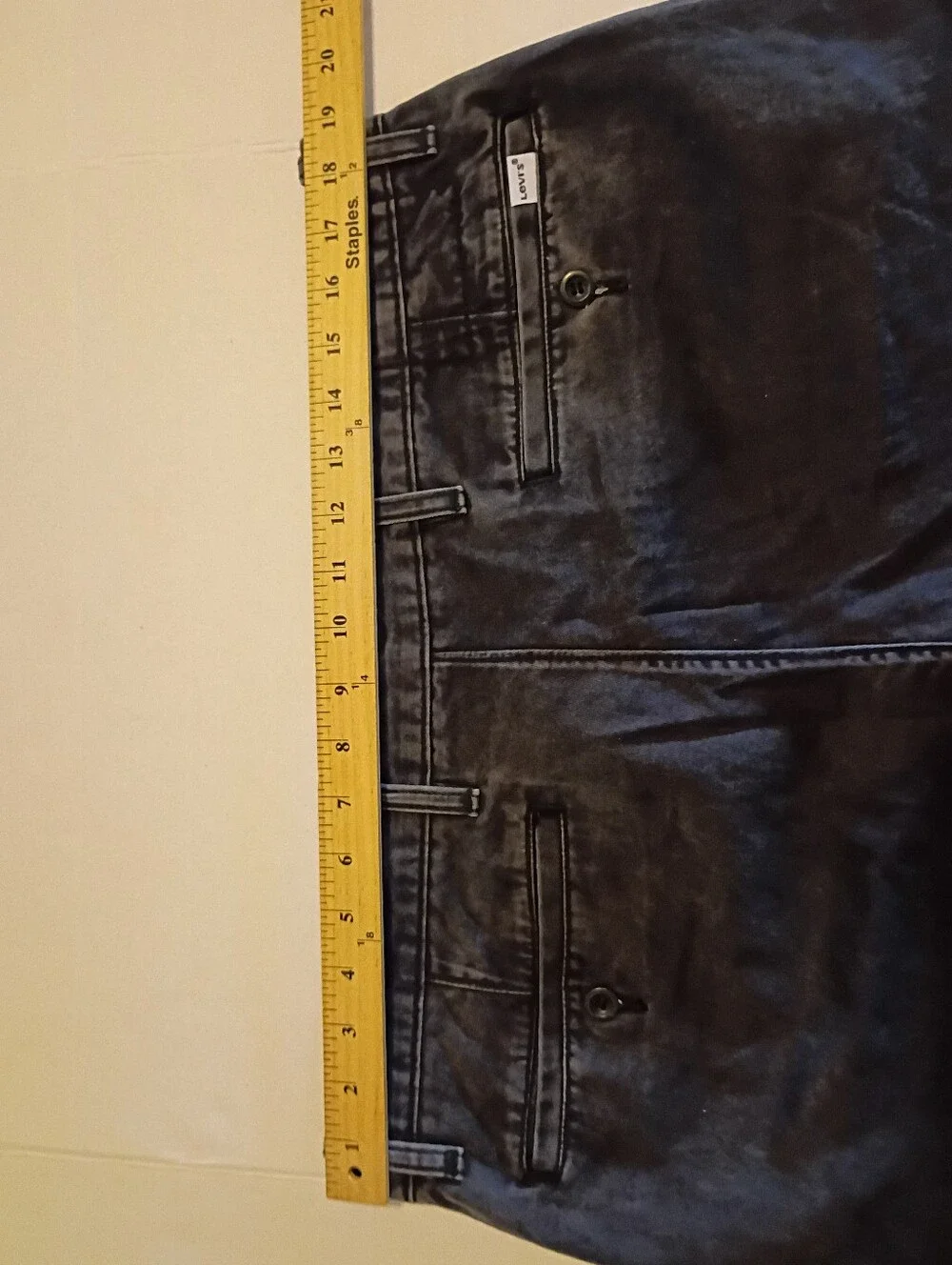 Levi's Men's Washed Black Jogger Pants Sz 36/30